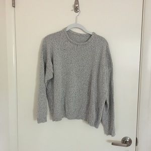 brandy melville speckled gray veena sweater